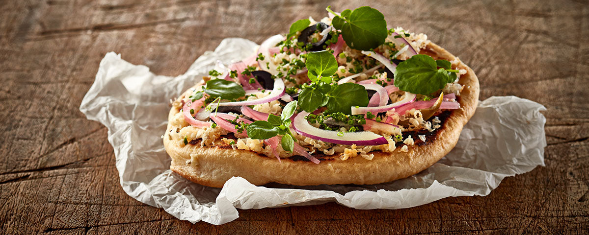Middelhavsfladbrød med Sirius